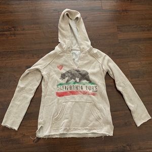 Cropped Billabong California Love Hoodie